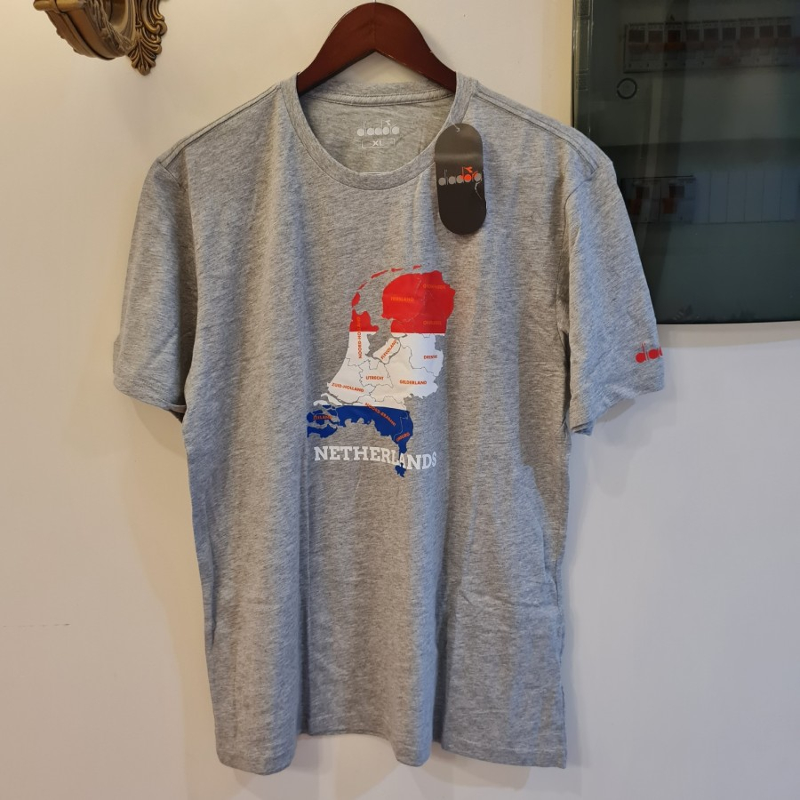 Kaos Shirt DIADORA Belanda Netherlands 2022 Original 100% BNWT