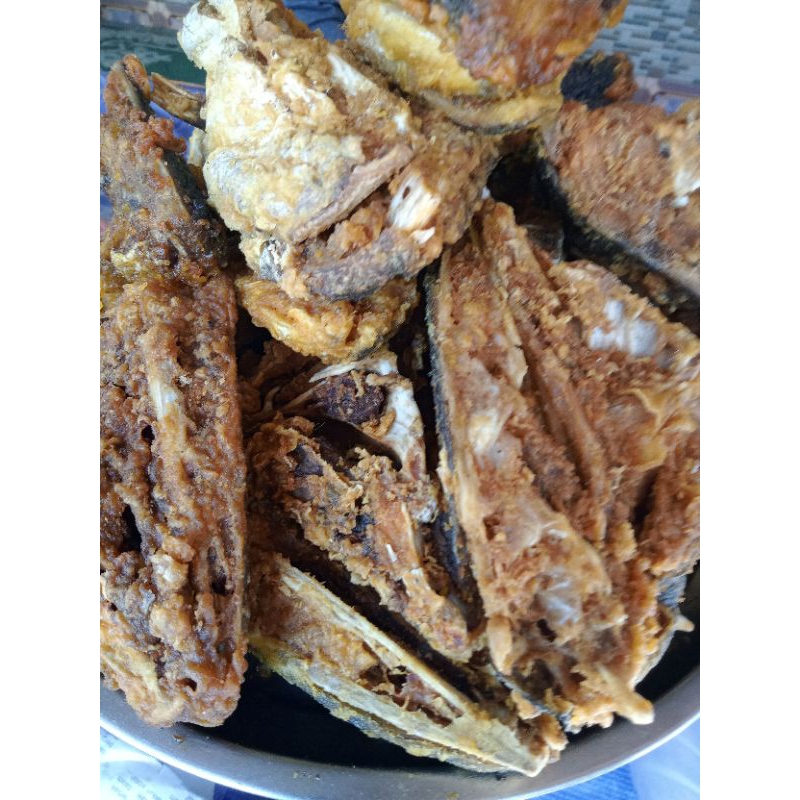 

Kepala ikan patin crispy 300 gram