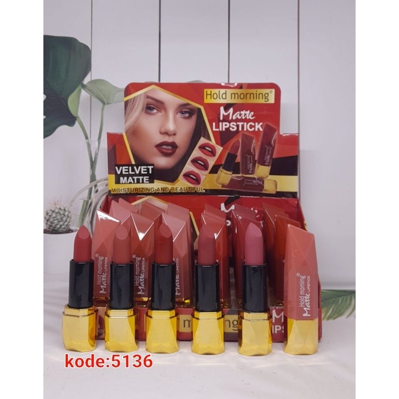 [ SATUAN ] HOLD MORNING LIPSTICK 5136