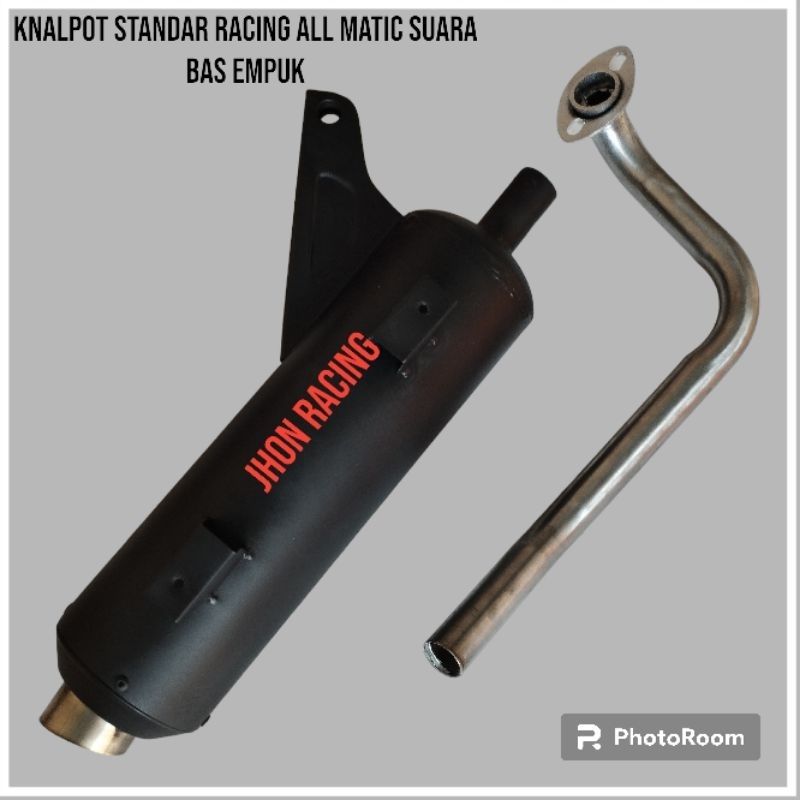 Knalpot standar racing Copy CMS suara bas adem vario beat mio