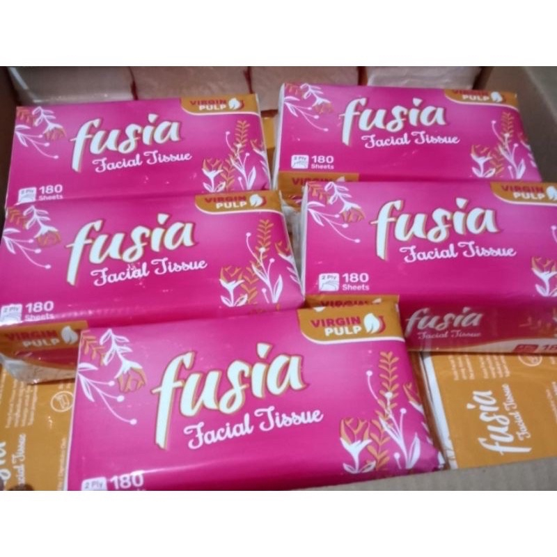 Tissue Peony &amp; Fusia 180 Sheets Halus Lembut