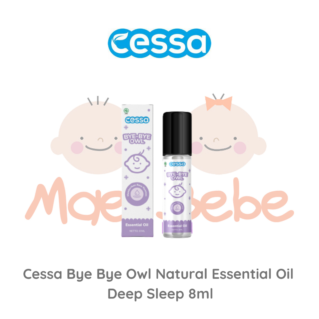 Cessa Baby Bye Bye Owl Natural Essential Oil Deep Sleep 8ML