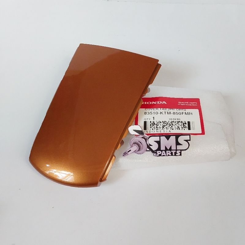 Cover Tail Sambungan Cover Body Belakang Supra X 125 Karbu Orange Ori 83510 KTM 850FMR