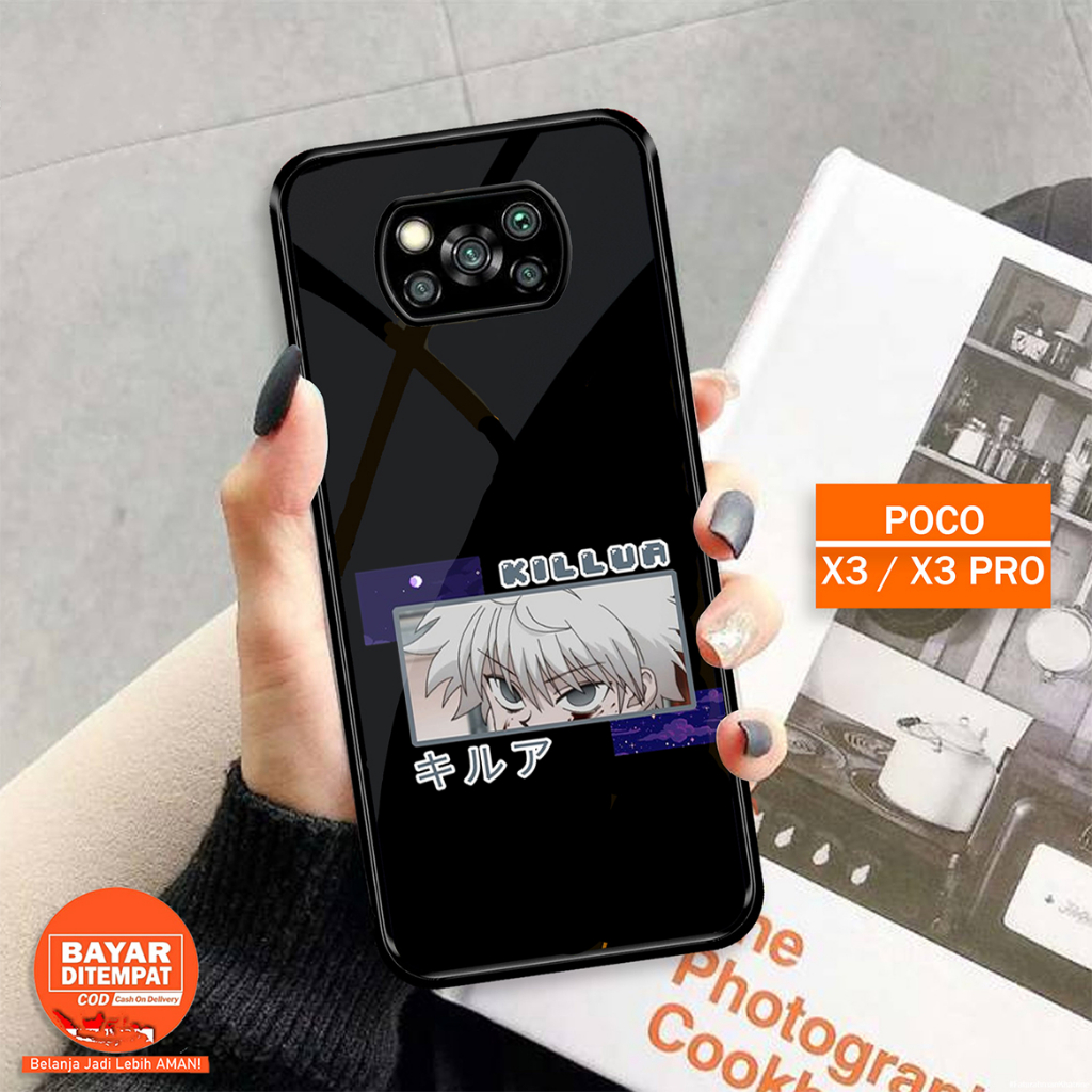 Case 2D Glossy Poco X3/X3PRO/X3NFC - Casing Hp Poco X3/X3PRO/X3NFC - MOTIF KILUA - CASE KILAU - CASE