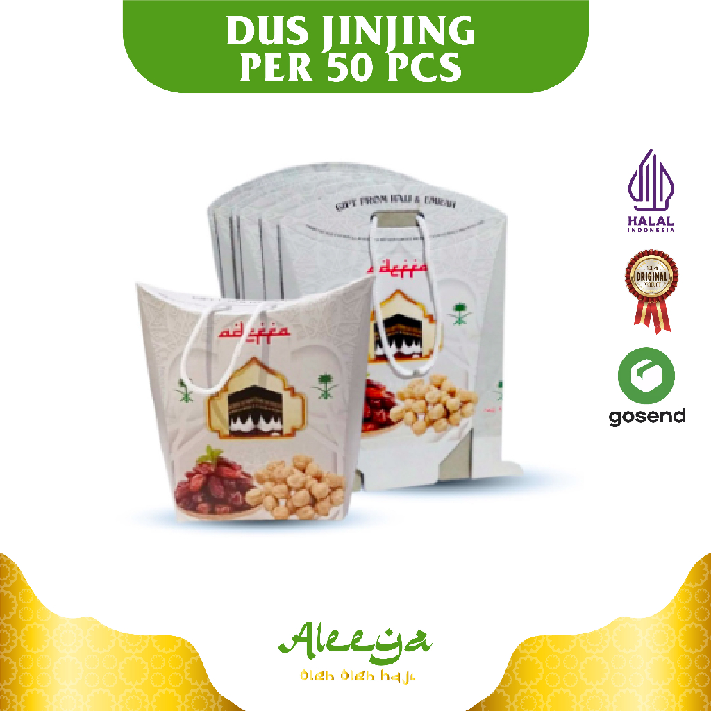 

Kardus Box Kosong Oleh oleh Haji dan Umroh 50Pcs / Dus Kotak Kosong Paket Oleh Oleh Haji dan Umrah 50 Pcs