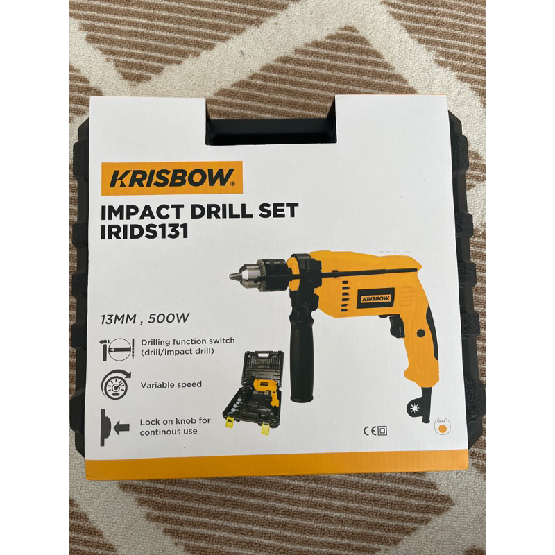 Krisbow Impact Drill Set IRIDS131