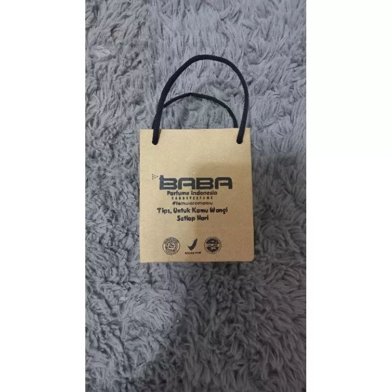 

PAPER BAG BABA PARFUME untuk hadiah