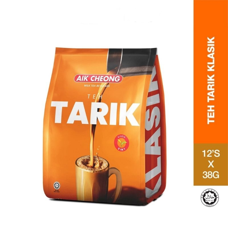 

Aik Cheong Teh Tarik Klasik Aik Cheong Teh Tarik 3in1 456 gr 38gr isi 12 sachets