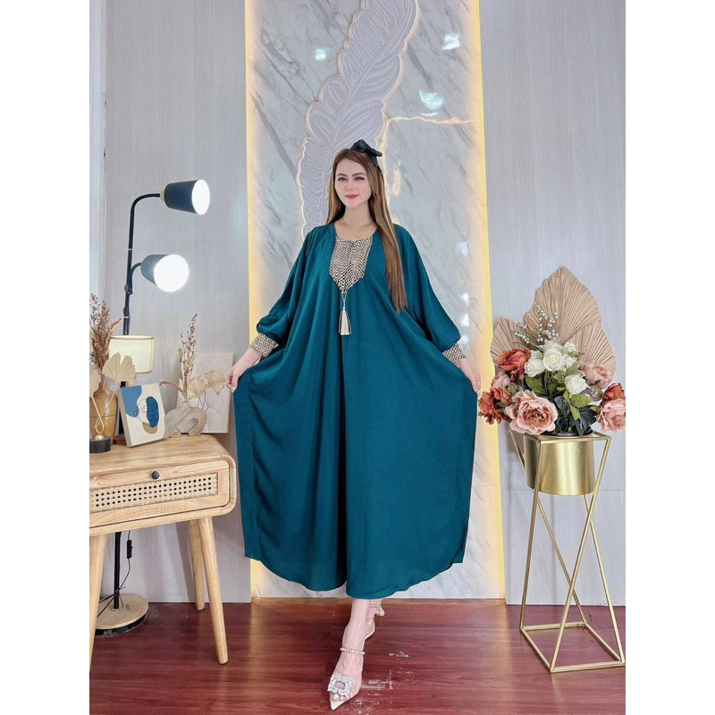 BOOMBASTIS SALE! Daster Arabian Kaftan Sultan Renda Ori