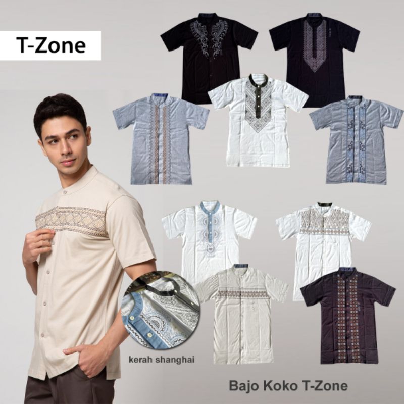 Baju Koko Pria T-Zone