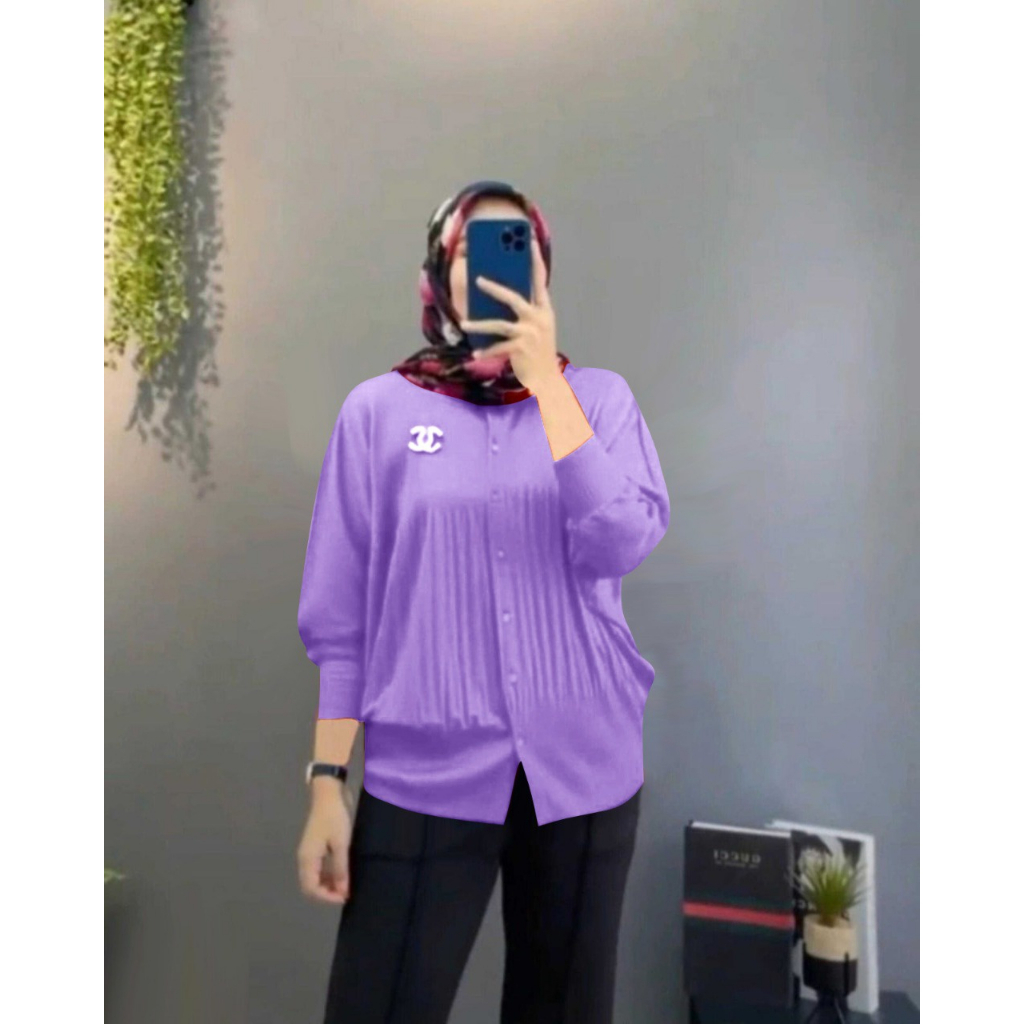 AS FASHION-COD-BAJU ATASAN WANITA TERBARU-KEMEJA WANITA JUMBO-ATASAN MUSLIM TERBARU-BAJU LEBARAN 2024