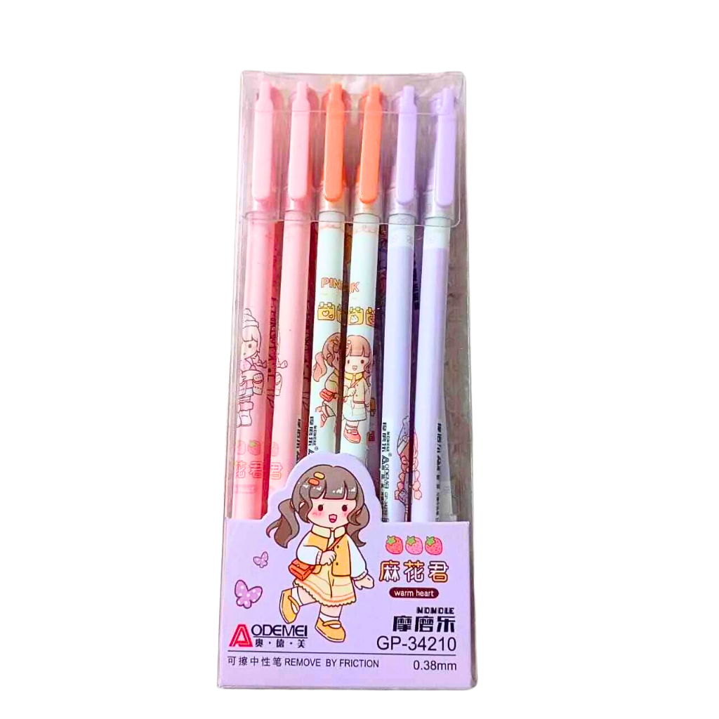 

Bolpoin Erasable Gel Pen AODEMEI GP 34210 Purple Girl (024138)