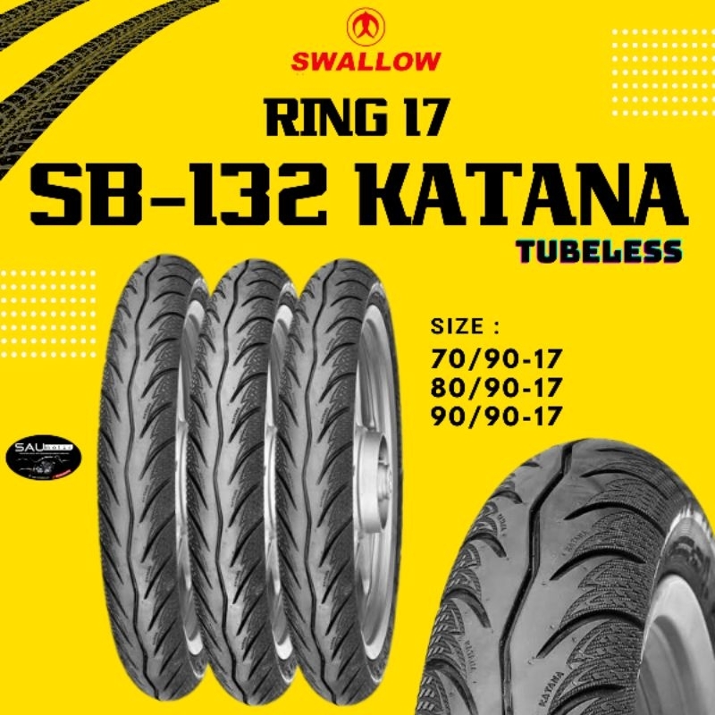 Swallow Ban luar motor SB132 KATANA Ring 17