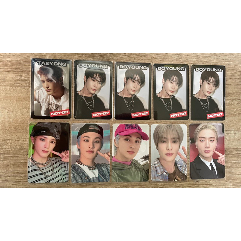 NCT 127 TC trading card ay yo B ver. taeyong doyoung mark jaehyun