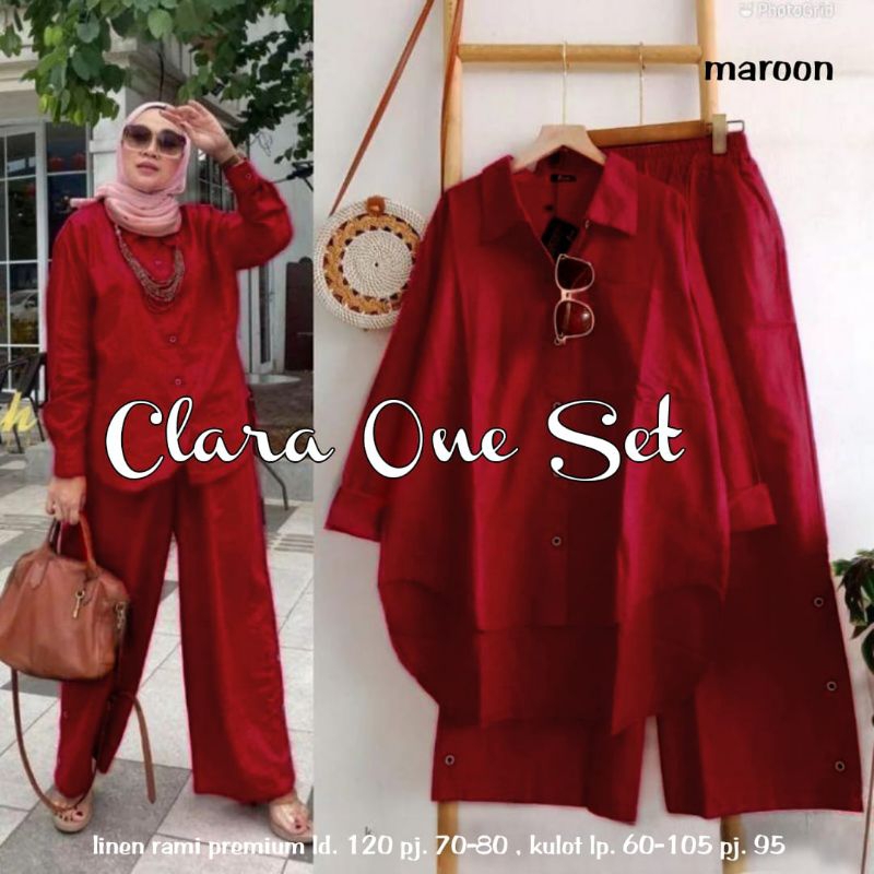 CLARA SETELAN BAJU WANITA TERBARU