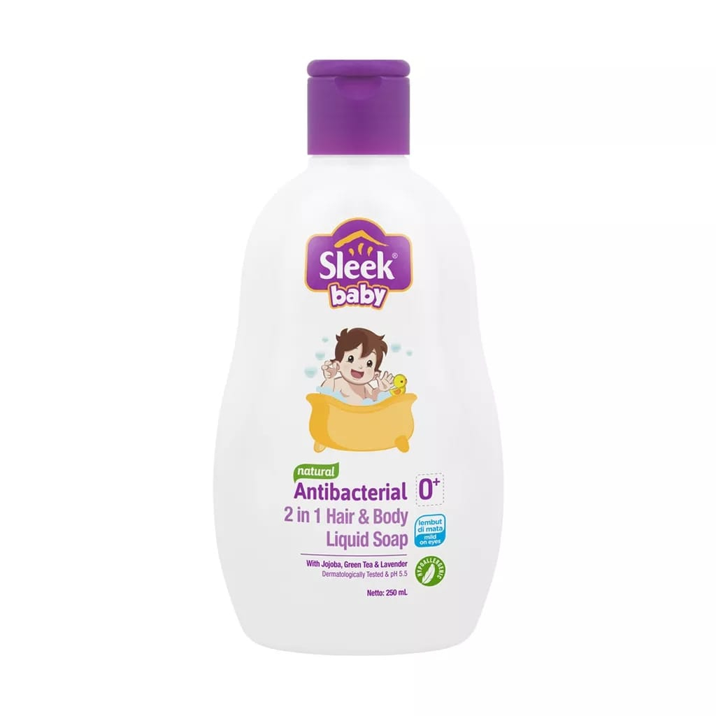 SLEEK Baby Hair &amp; Body Wash 2in1 120ml/250ml