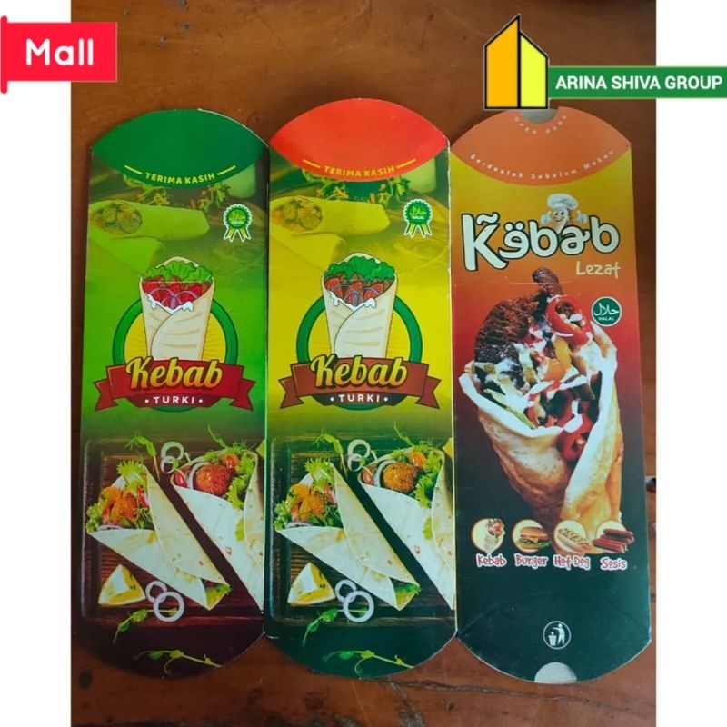 

[PAKET USAHA] 700 LEMBAR KERTAS KEBAB TARIKAN UKURAN 25 × 9,5 CM HIGH QUALITY PAPER CRAFT TEBAL PRODUK TERBARU | KOTAK KEBAB KEKINIAN | DUS KEBAB VIRAL TIKTOK | KEMASAN KEBAB KEKINIAN | BOX KEBAB VIRAL | ARINA SHIVA GROUP 5971
