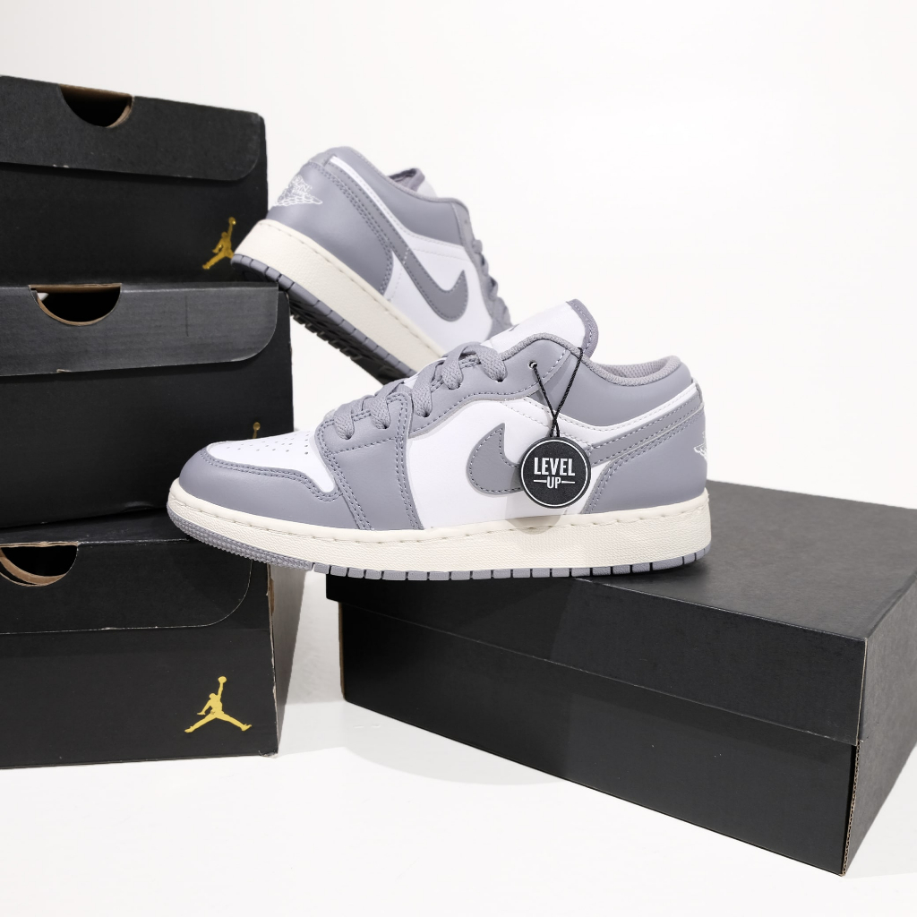 Air Jordan 1 Low Vintage Grey 100% Original