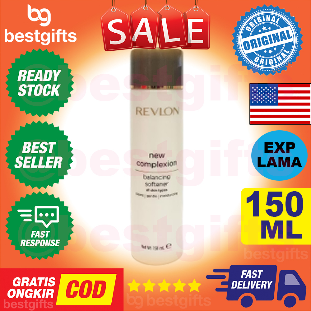 REVLON NEW COMPLEXION BALANCING SOFTENER MEREVITALISASI KULIT CAIRAN PENYEGAR 150 ML