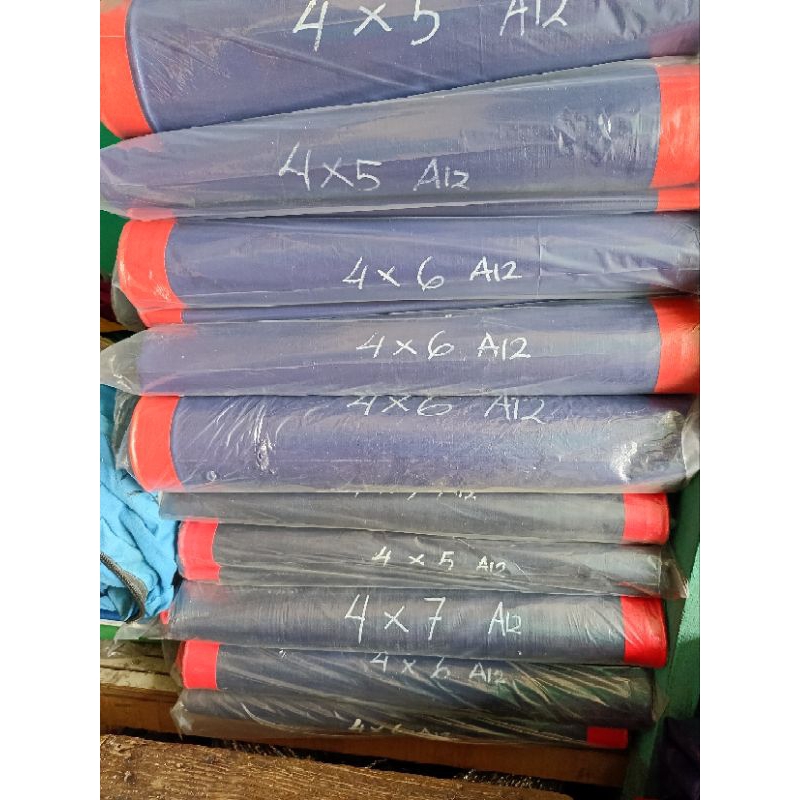 terpal plastik A12 4x6 terpal Korea kuat dan tebal