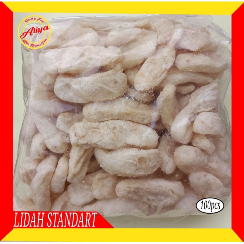 

CUANKI LIDAH STANDART NON TAHU ISI 100pcs. camilan enak gurih untuk toping baso aci seblak dll