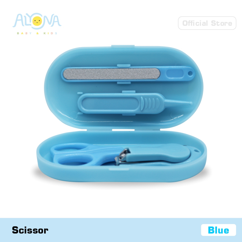 Ktmstore Manicure Set 4 in 1 Set Gunting kuku bayi baby nail Alyona AL-010