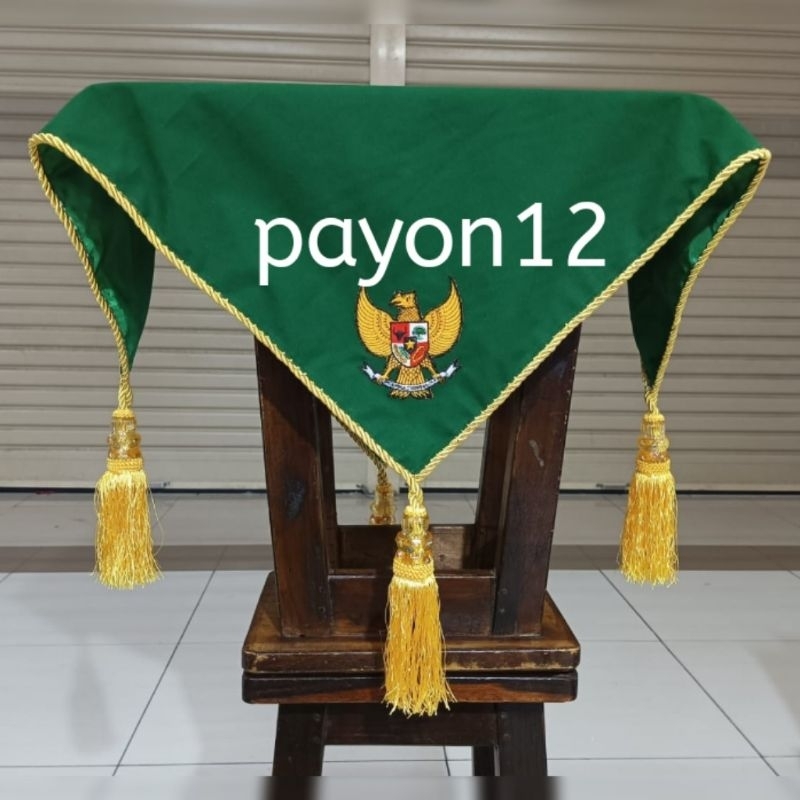 alas baki upacara bendera paskibra bagus/ taplak baki