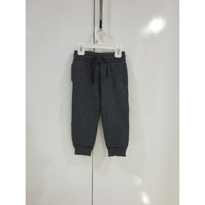 Preloved celana panjang jogger second anak laki cowok H&M abu-abu