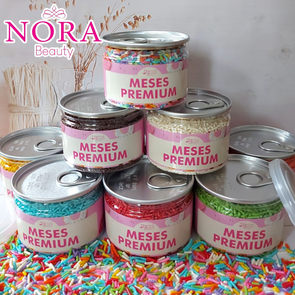 

Sprinkle Cokelat Topping Kue / Meses Butiran Warna Premium Kemasan CAN Premium //murah