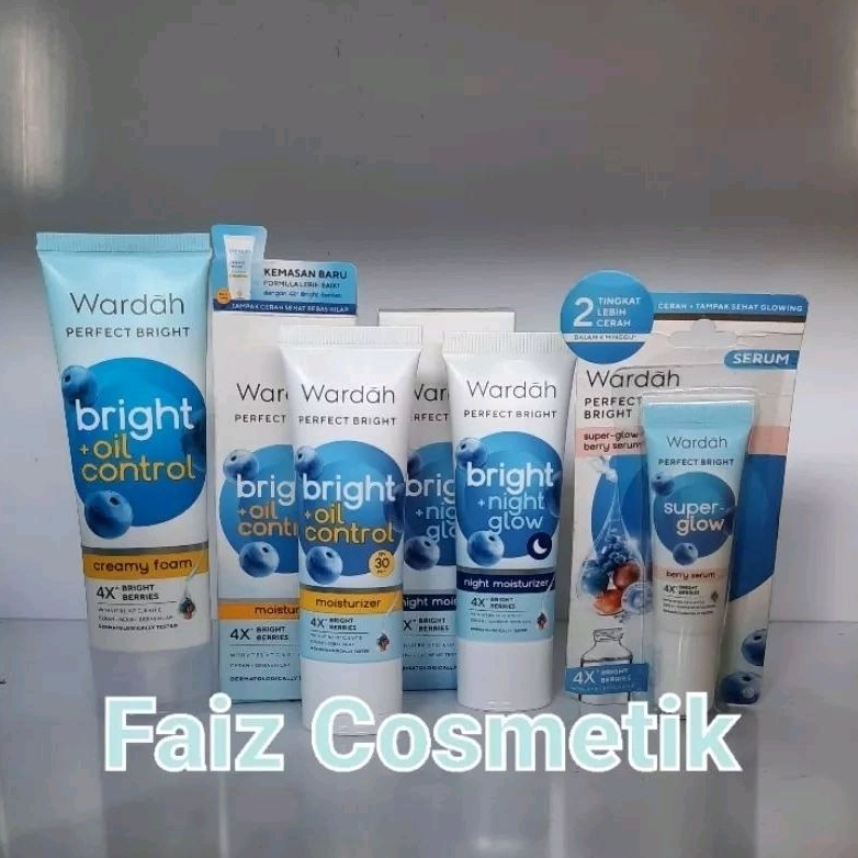 Wardah Perfect Bright Paket perawatan wajah glowing