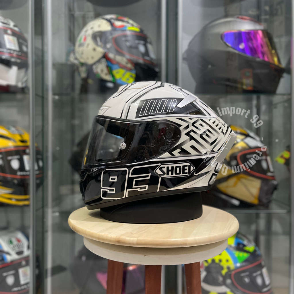HELM SHOEI X14 WHITE ANT FULLFACE XSPIRIT CLONE 1:1