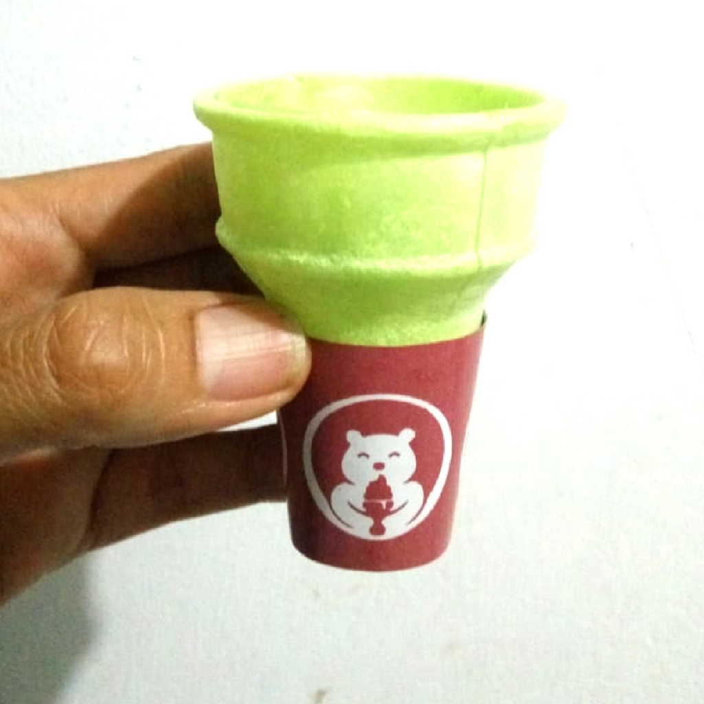 

Sleeve Cone Es Krim, Kertas Kemasan Cone, Kertas Pelapis Cone Es Krim