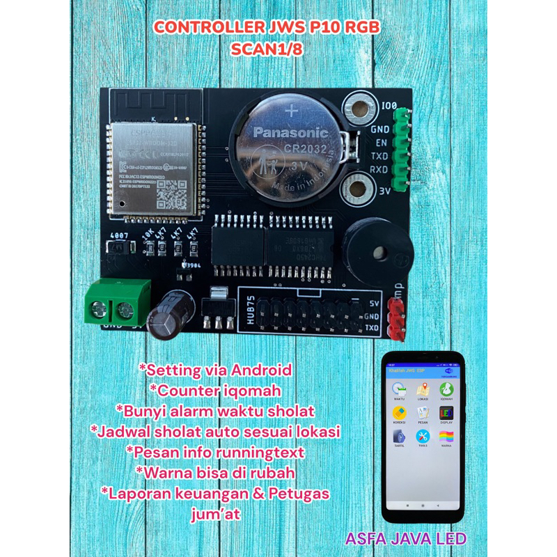 CONTROLLER JWS P10RGB