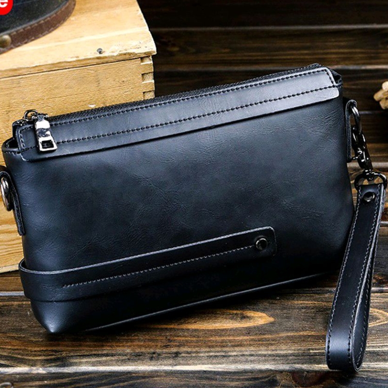 Clutch Pria Murah / Clutch AndBun By &quot;The X Woof&quot; - Xclutch Kantoran Import JM 708 Selempang Kulit