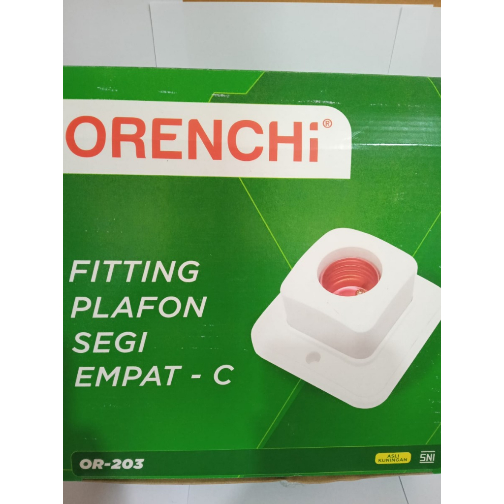 ORENCHI OR-203 Fitting Plafon Segi Empat / Segi 4 - SATUAN -