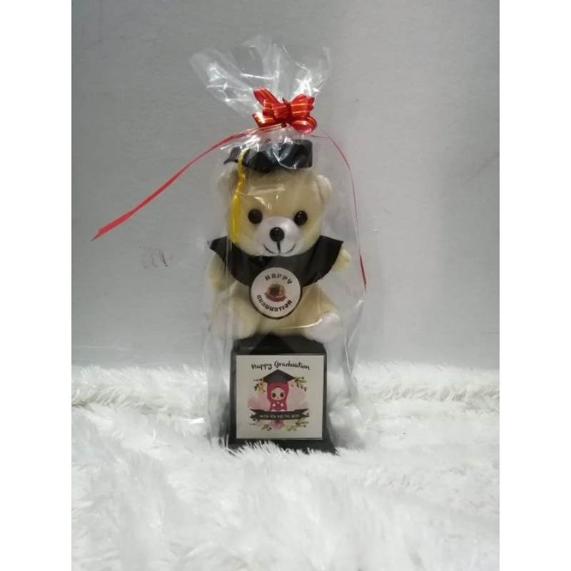 Piala Boneka Wisuda Teddy Bear | Boneka Wisuda | Boneka Graduition