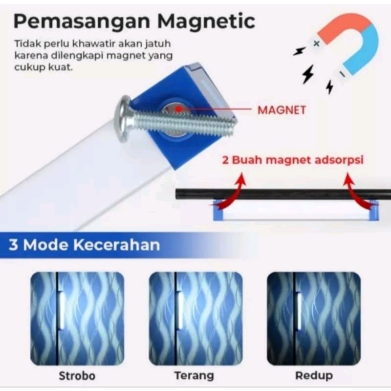 *Lampu led 30w(17cm) *Lampu led 60w(32cm) *Lampu led 80w(52cm)  Keunggulannya Bisa jadi  -Lampu belajar -lampu studio box -lampu camping -lampu kamar -lampu emergency.