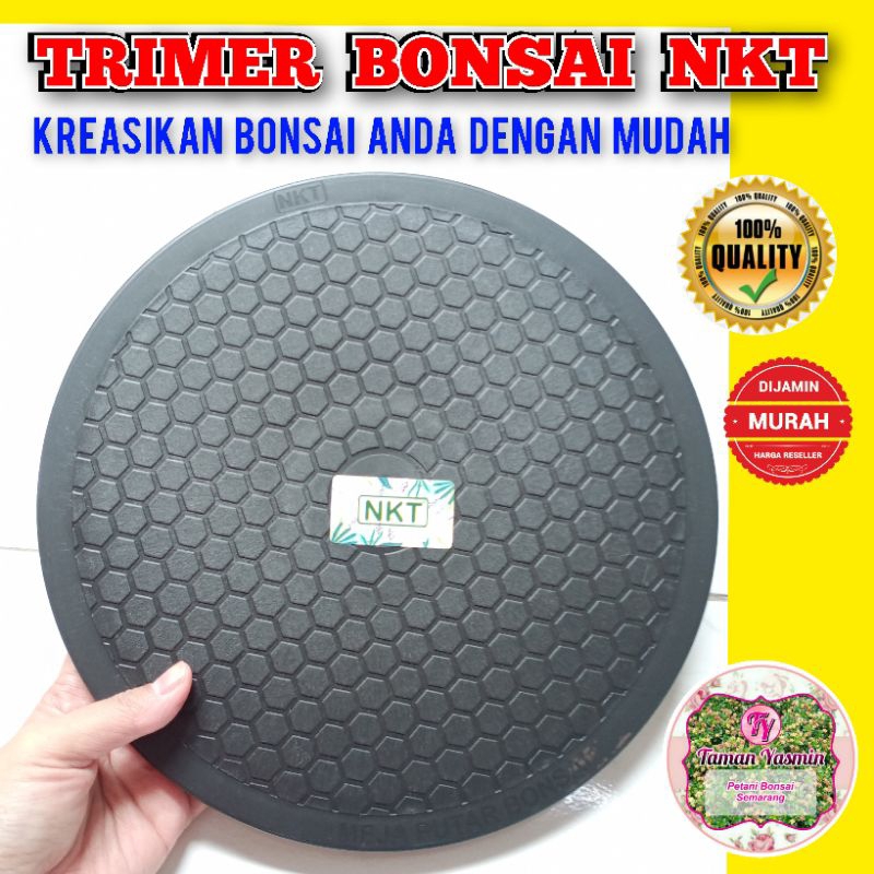 MEJA PUTAR TRIMER NKT / TRIMER BONSAI / MEJA BONSAI NKT