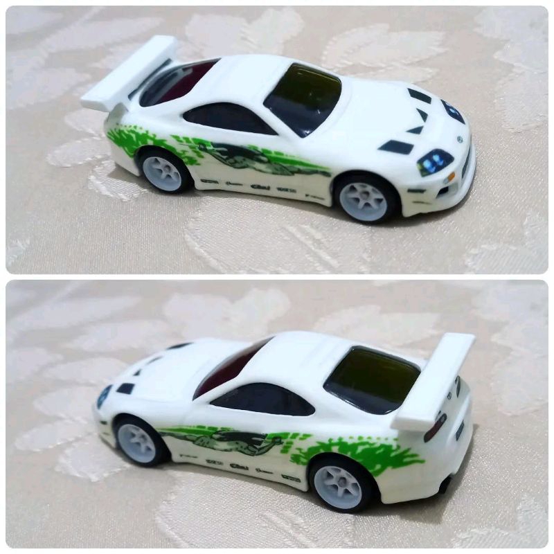 Hot wheels Hotwheels Toyota Supra MK4 Custom Fast Furious Putih NO THS STH Ban Karet B