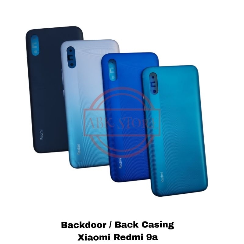 TUTUP BELAKANG BACKDOOR BACKCOVER XIAOMI REDMI 9A BACK CASING HOUSING