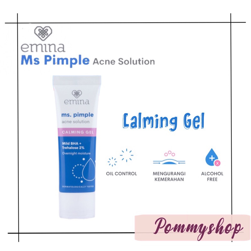 Emina Ms Pimple Acne Solution Calming Gel 20ml