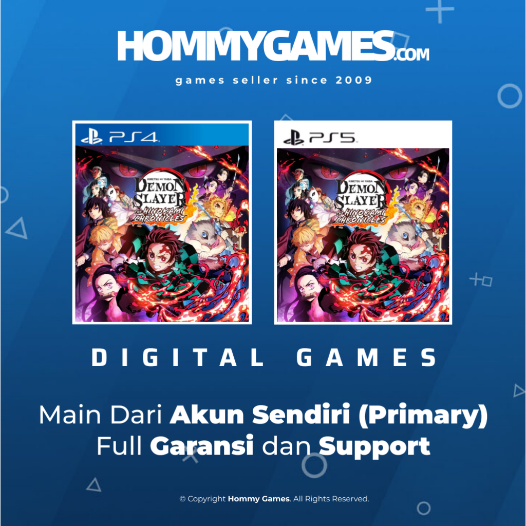 Demon Slayer Kimetsu no Yaiba The Hinokami Chronicles PS5 &amp; PS4 Digital Games