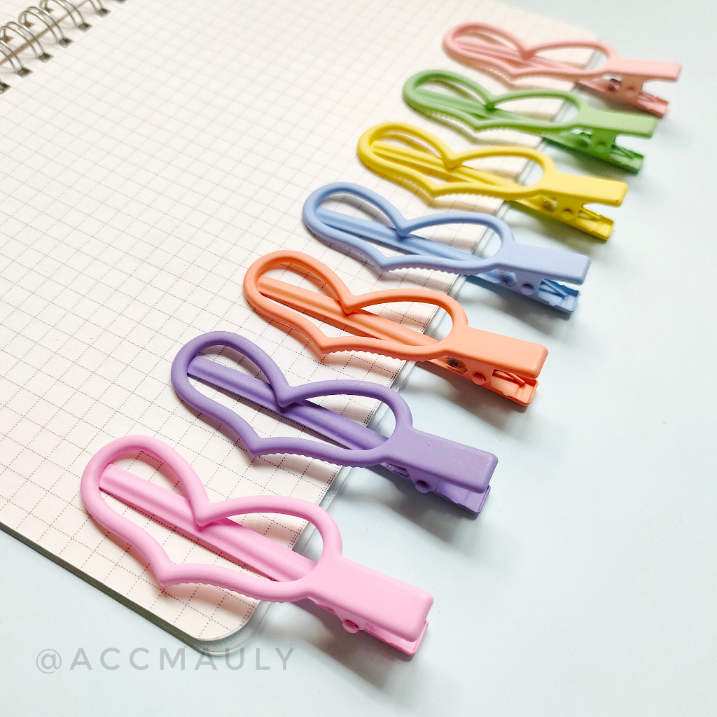 jepit rambut korea pastel - asami hair clip