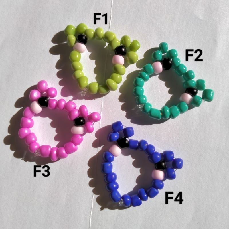 Frog Ring/cincin manik/beads ring