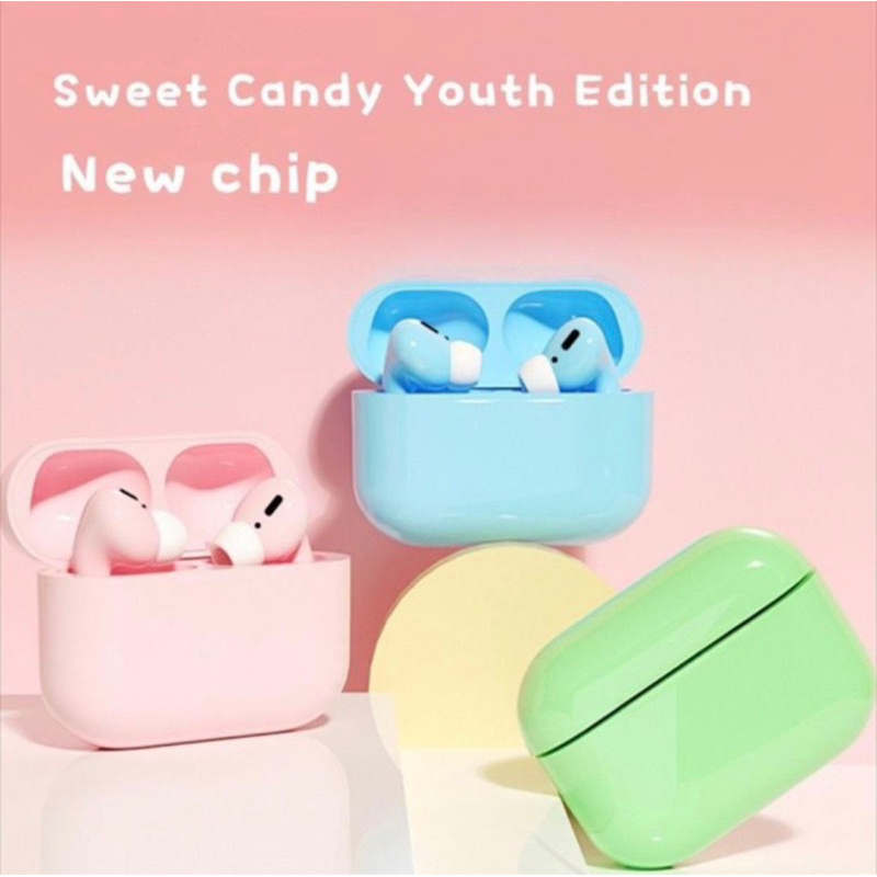 Headset Bluetooth TWS i13 Macaraon - Earphone Bluetooth TWS i13 Macaron - Earbuds TWS i13 Macaron -