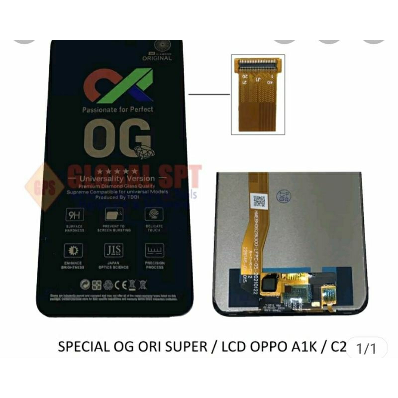 lcd oppo a1k