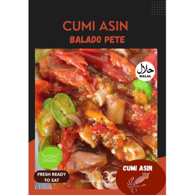 CUMI ASIN BALADO PETE (PORSI BESAR 2-3X MAKAN)