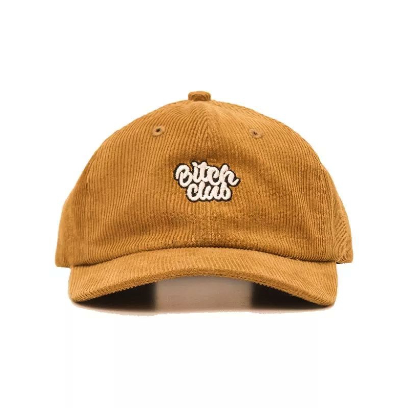 Topi Corduroy Omidoki Topi Baseball Caps Caramel