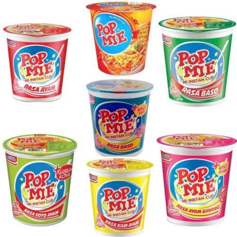 

Pop Mie Kuah Cup All Varian 1 Cup @75gr