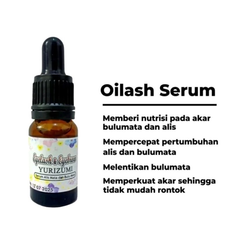 bgskinbukittinggi- ‼️Oilash ORIGINAL ‼️Serum Bulu Mata Alis Pemanjang dan Penumbuh / Serum Bulumata